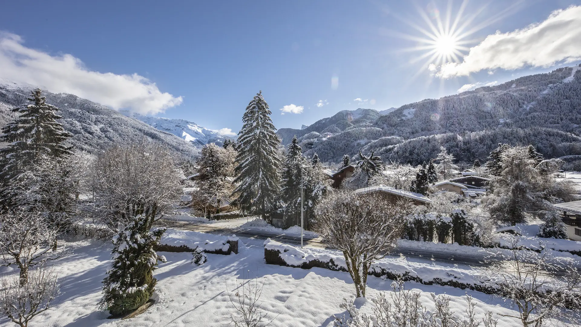 Vue depuis les studios sud