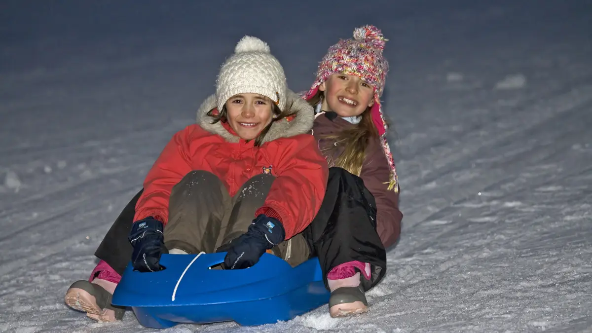 Espace luge Aillons-Margériaz 1400 m