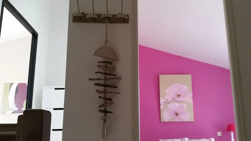 Étage avec vue sur les chambres