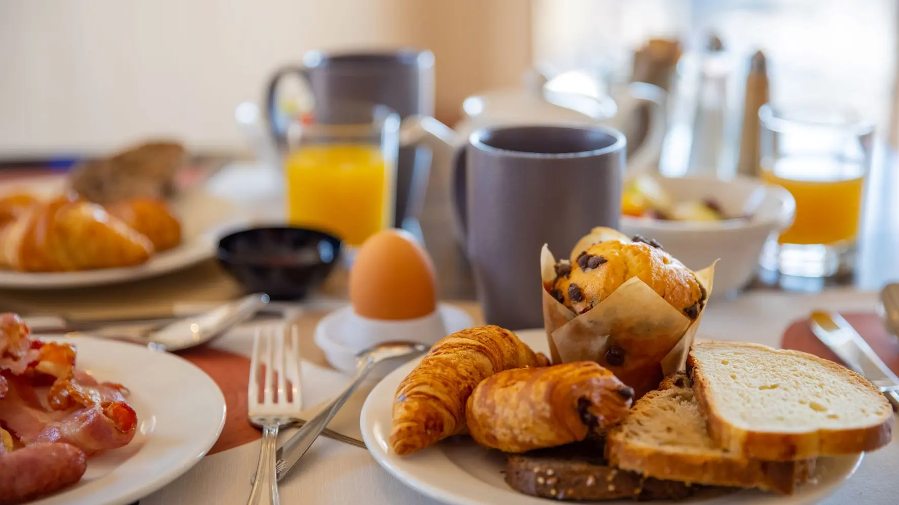 Petit-déjeuner sucré salé