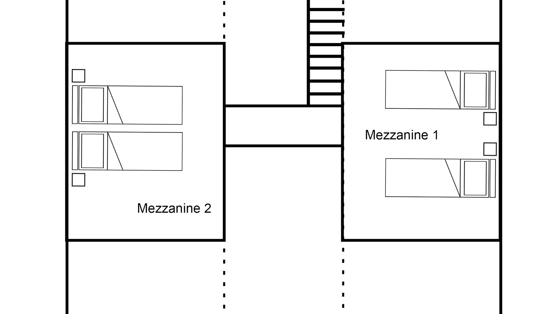 Configuration mezzanine appartement 2