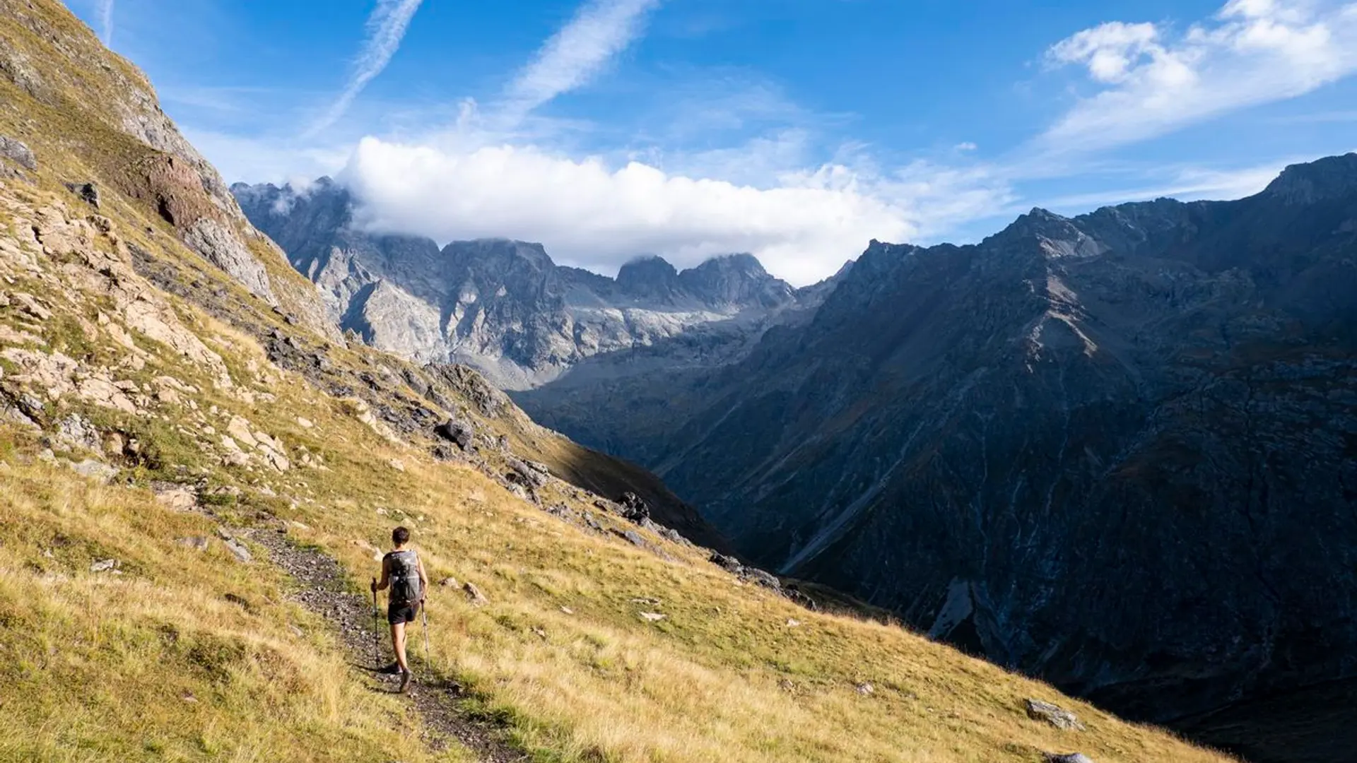 Montée au col du Cheval de bois