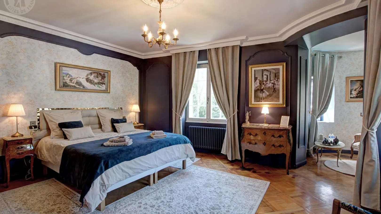 La Cizeron - lit 180x200 cm (ou 2 lits 90x200 cm) - salle de bains privative avec WC