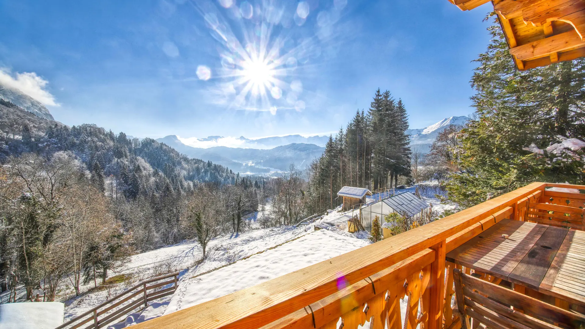 Chalet extérieur