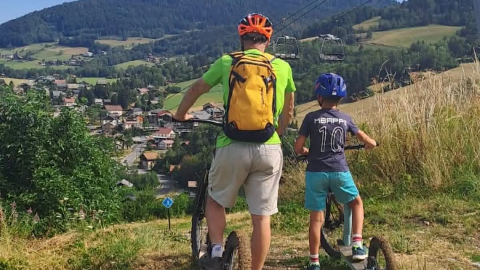 Footbike aux Habères