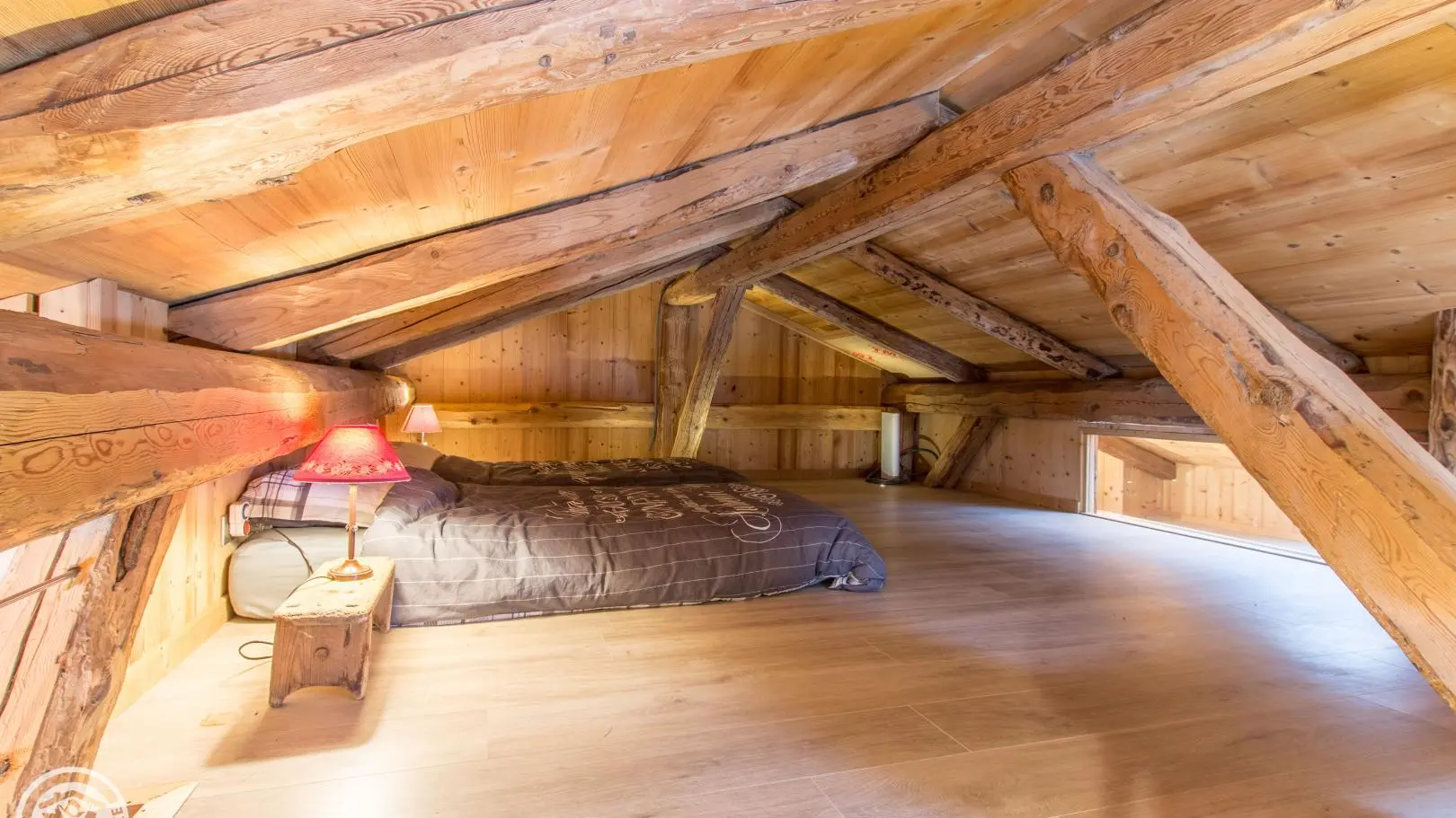 Couchages 90cm en mezzanine