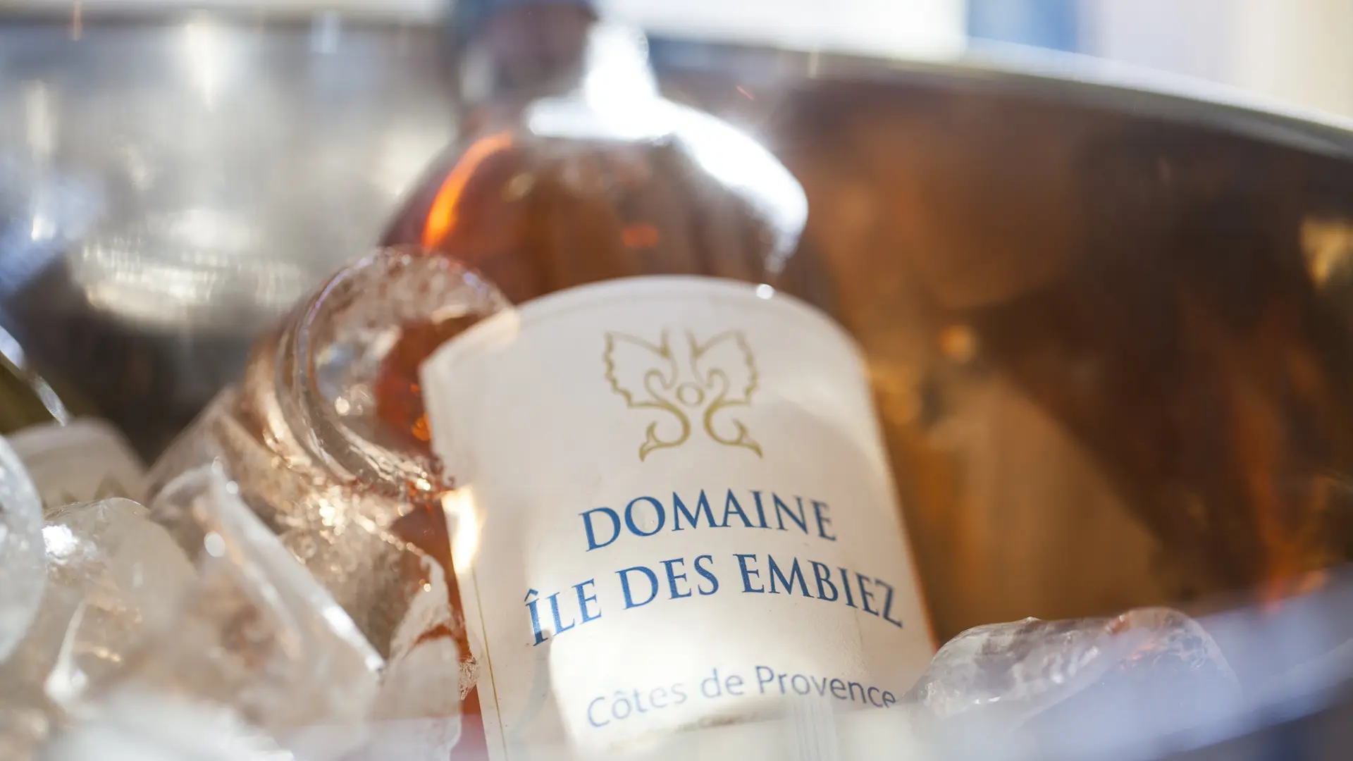 Vin rosé du Domaine des Embiez