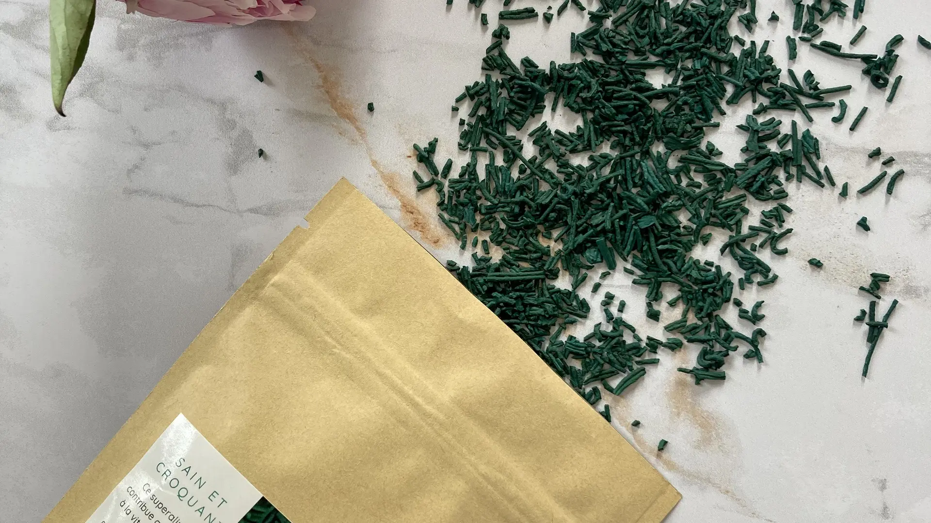 Sachet spiruline