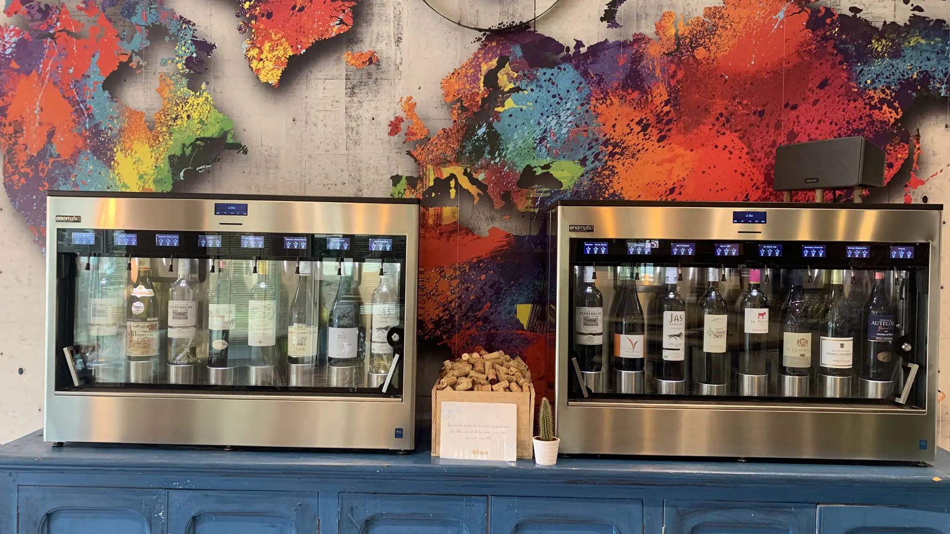 Restaurant bar à vin Le Blue Pin Rolland Saint Mandrier