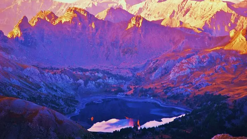 Lac d'Allos randonnée géologique