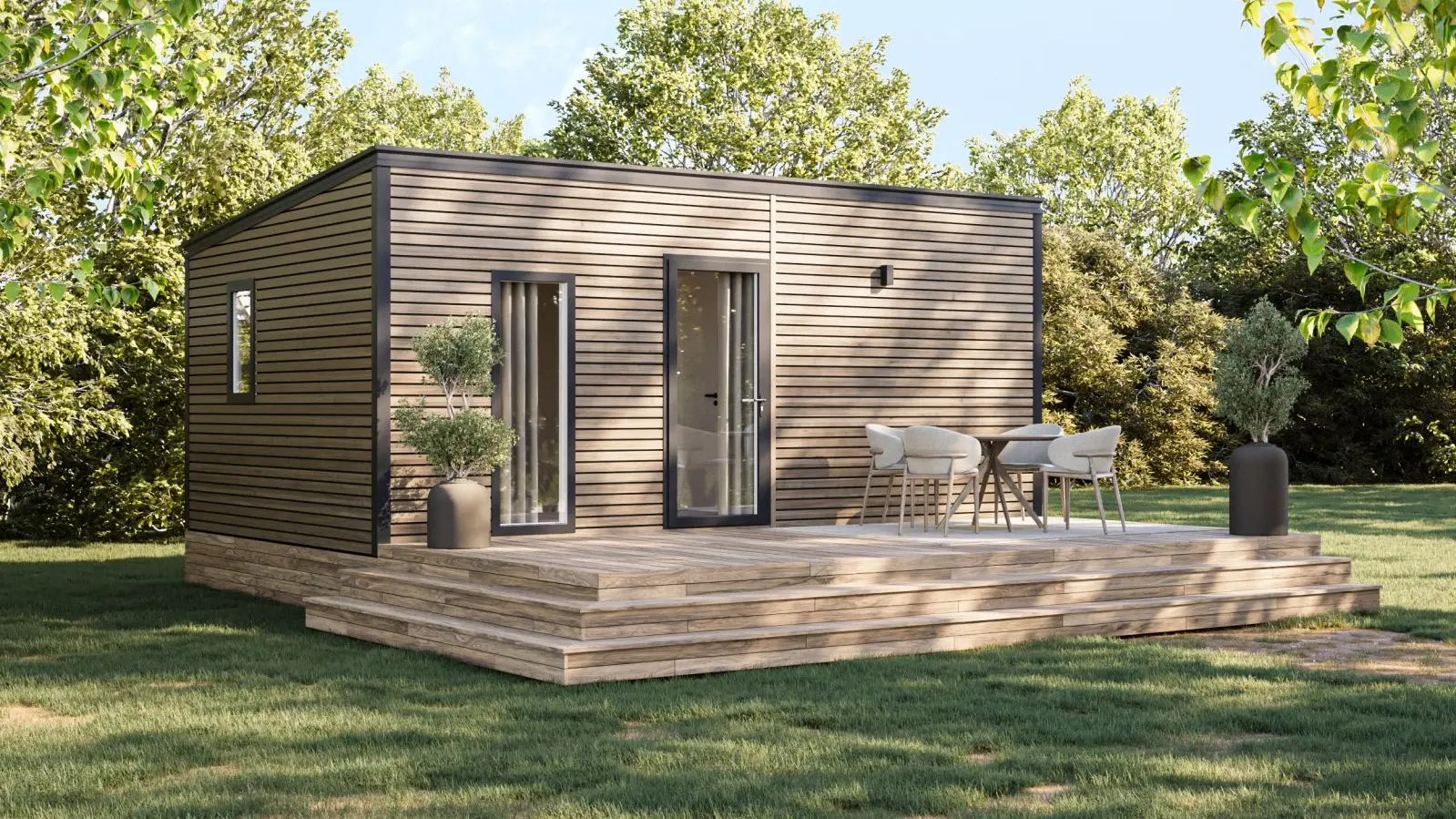 Nouveauté 2025 - Mobile home cottage 4 couchages