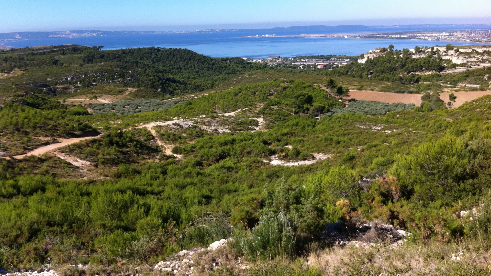 Vue du plateau