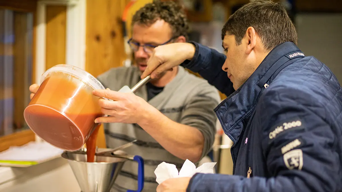 Atelier cuisine avec le chef Marcon