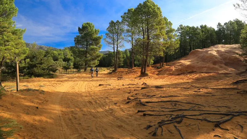 Gravel dans les ocres du Luberon