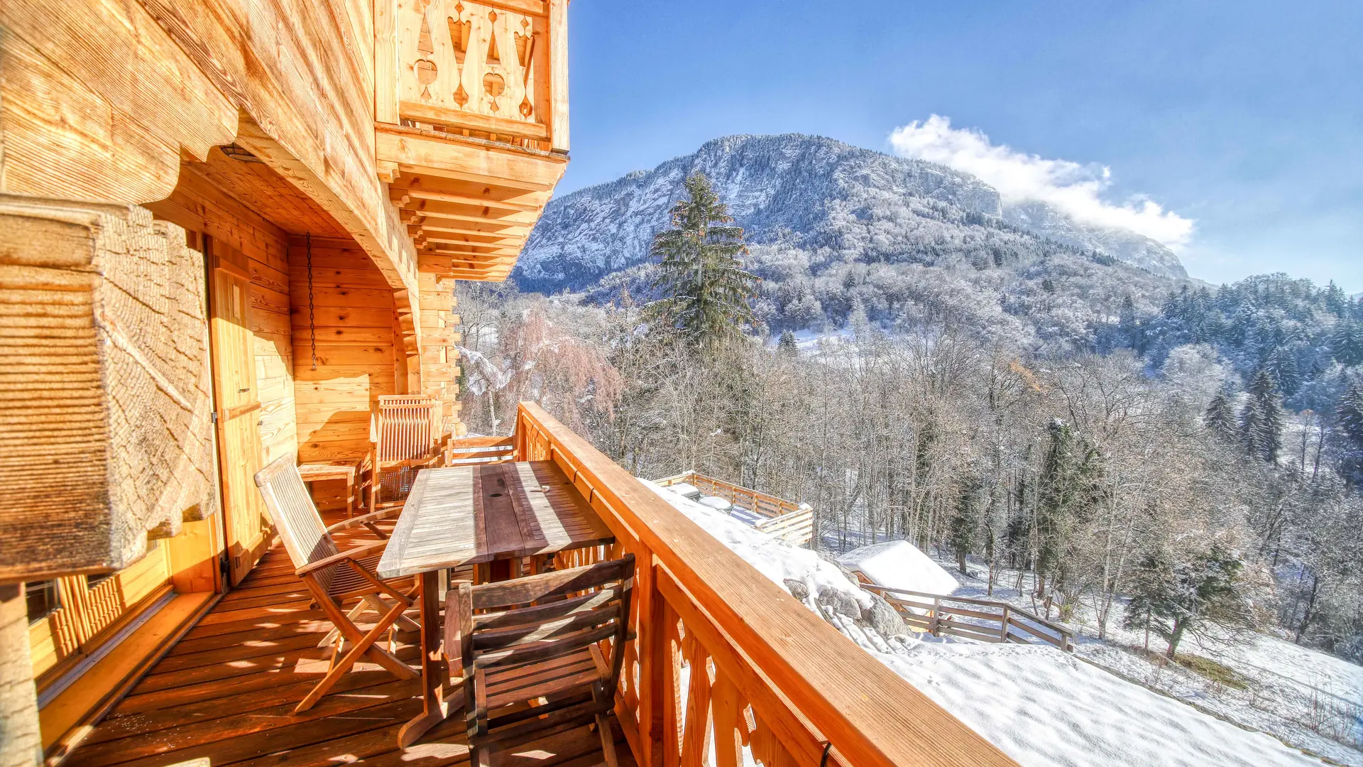 Chalet extérieur