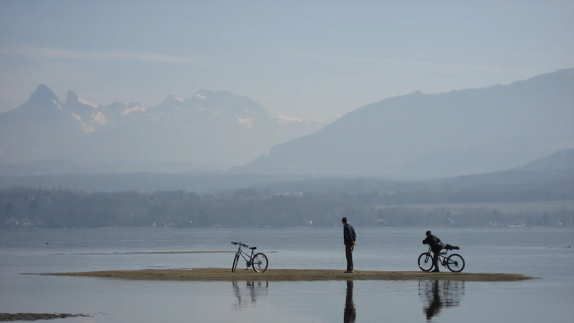 Plage hiver