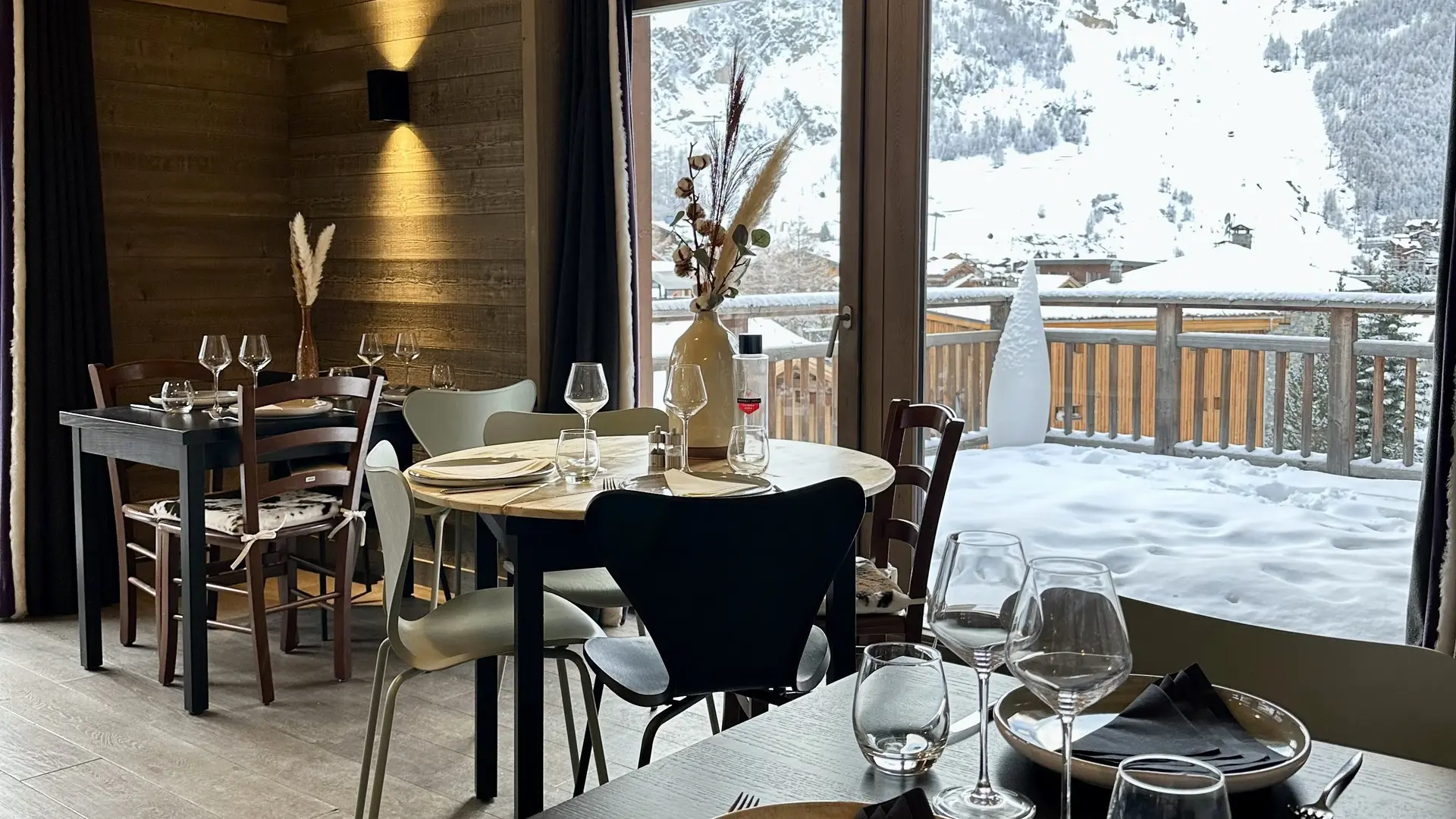 Restaurant Les Toits de Val d'Isère - Vue