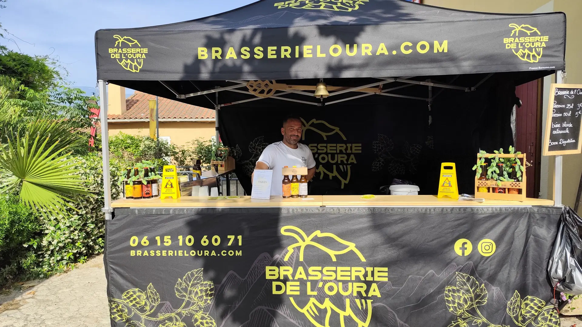 Stand mobile pour fêtes et manifestations