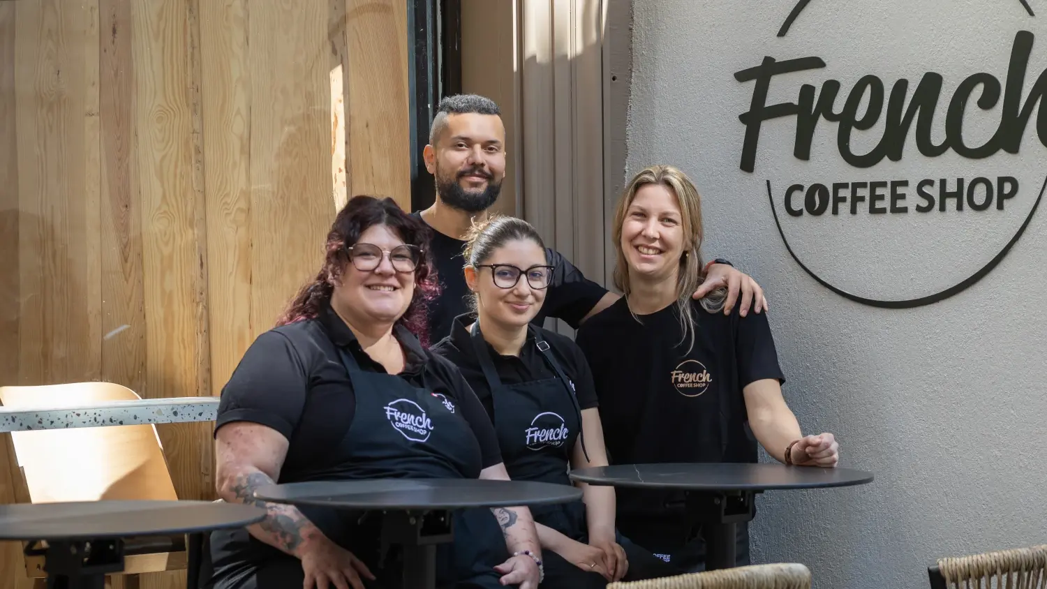 l'équipe du French Coffee Shop