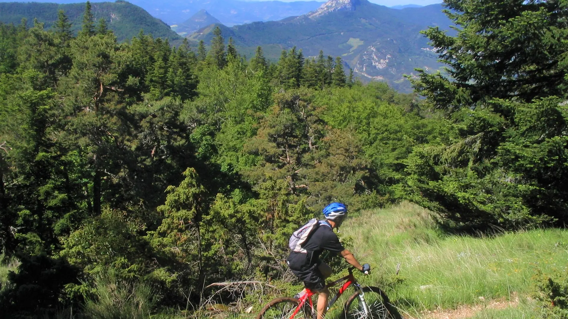 En pleine nature, dans le Val d'Oule