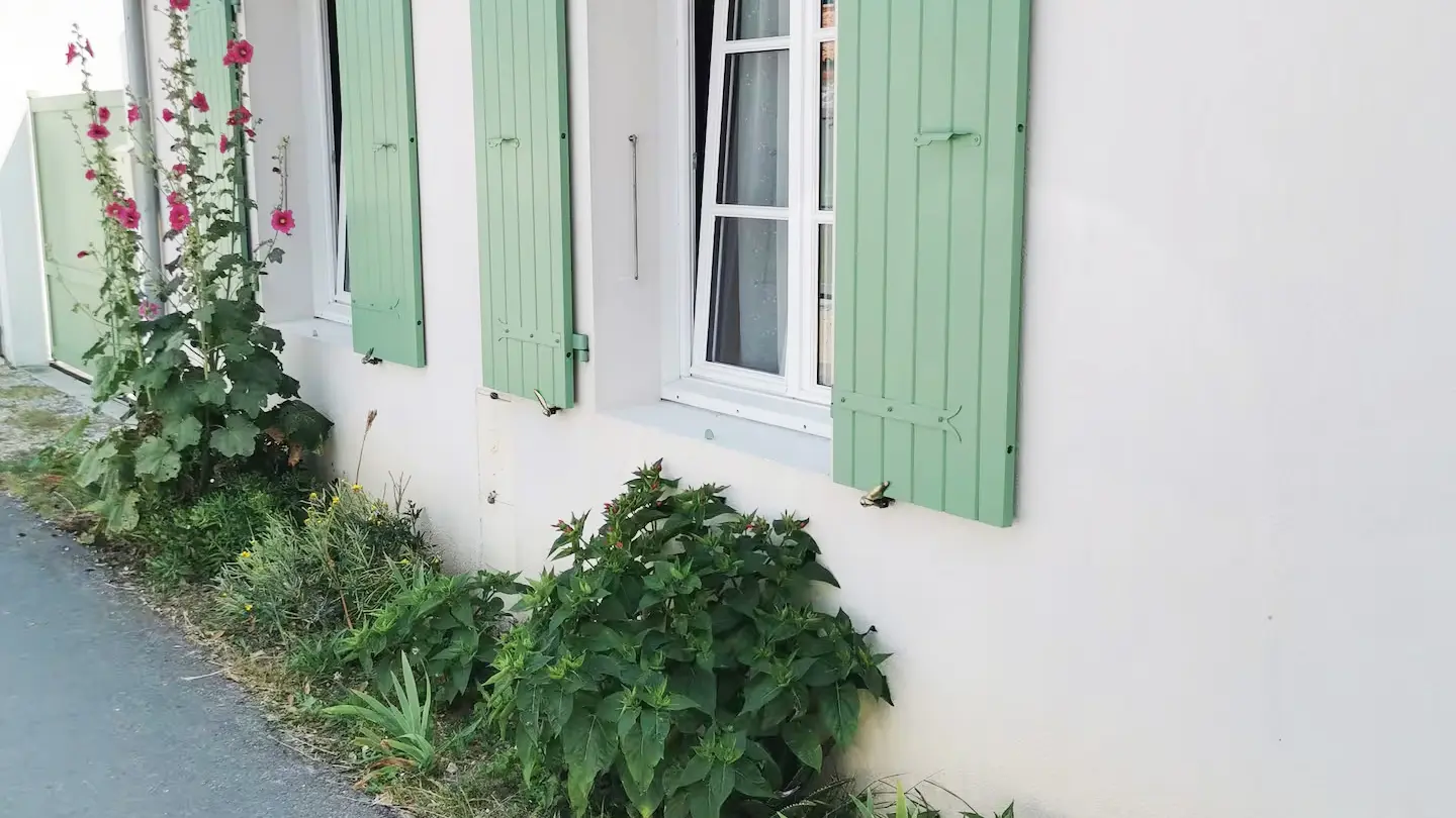 Maison vue de la rue