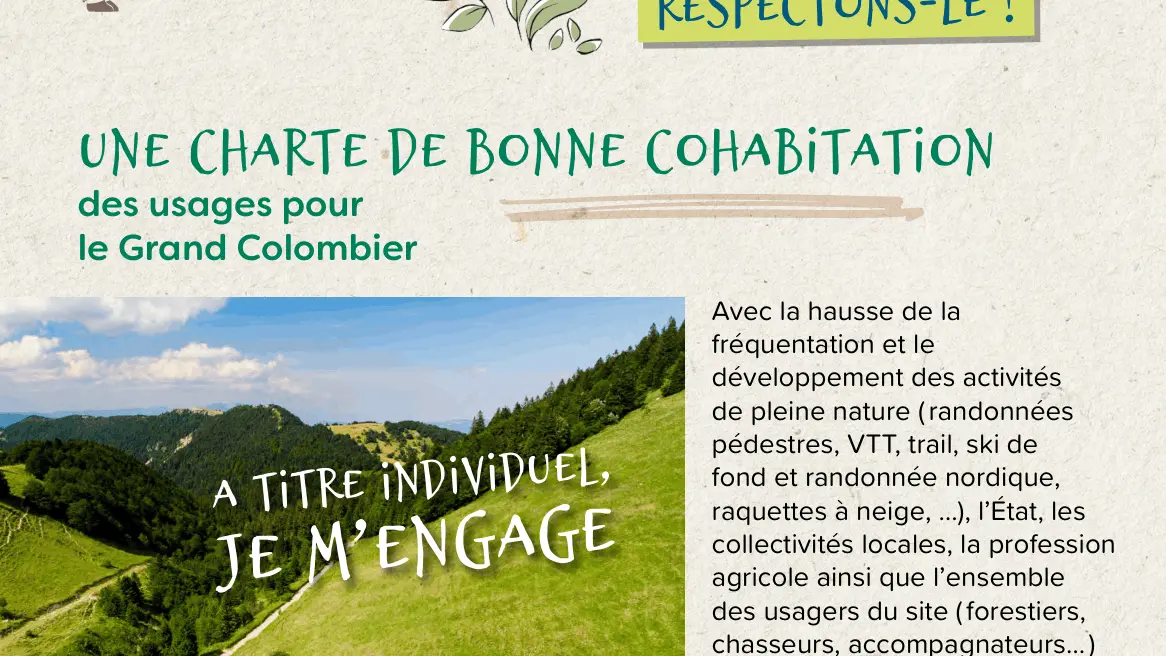 Note d'information à lire avant la sortie.