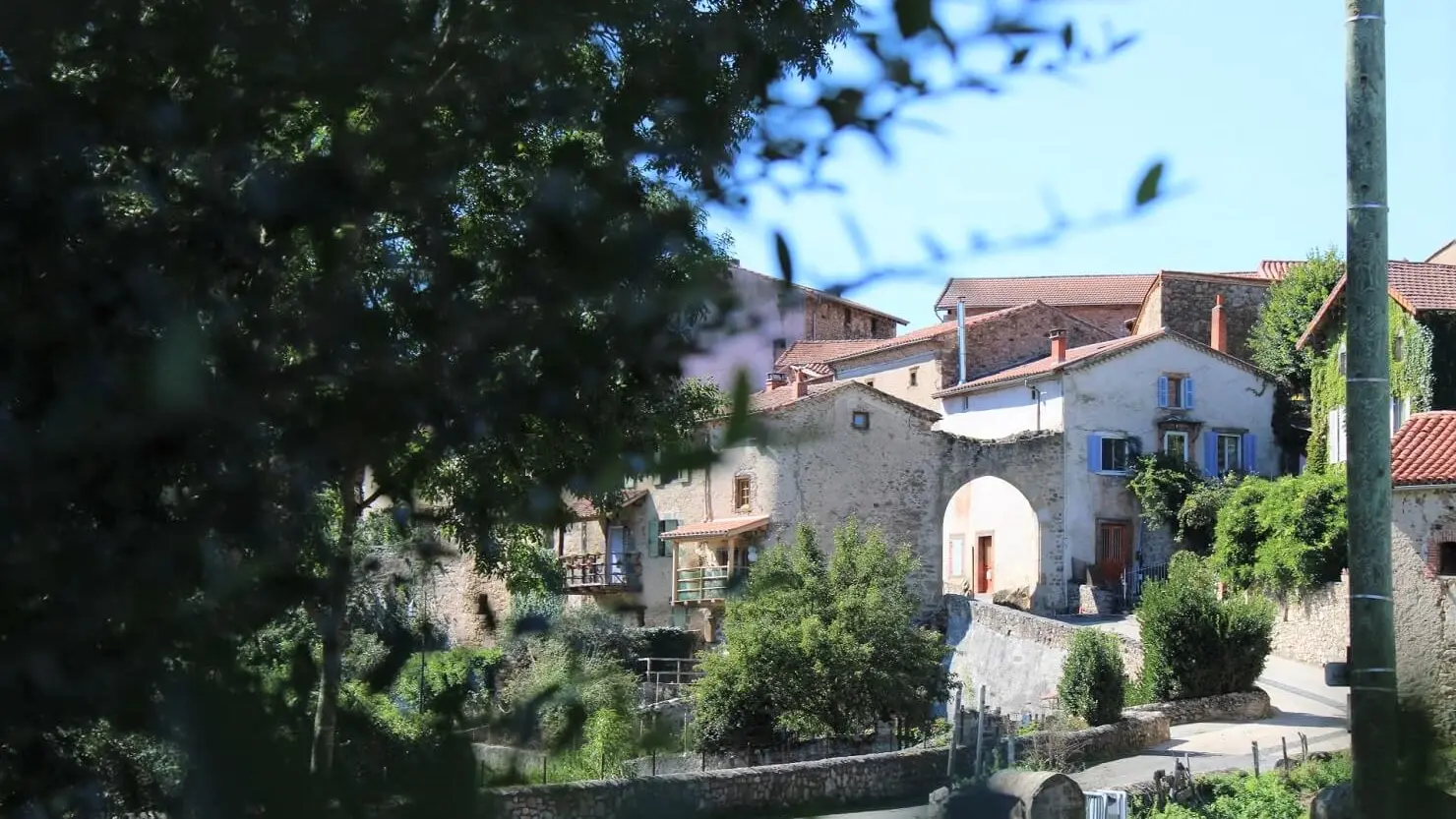 Entrée du village