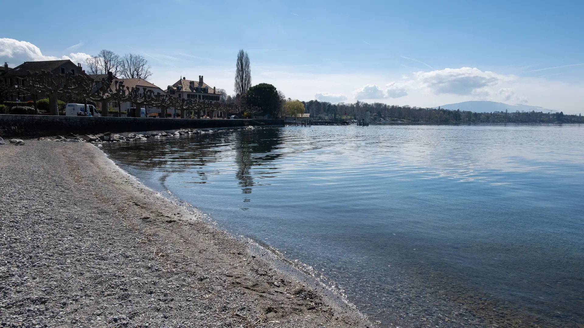 Plage d'Hermance