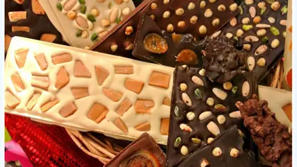 Plateau de chocolats