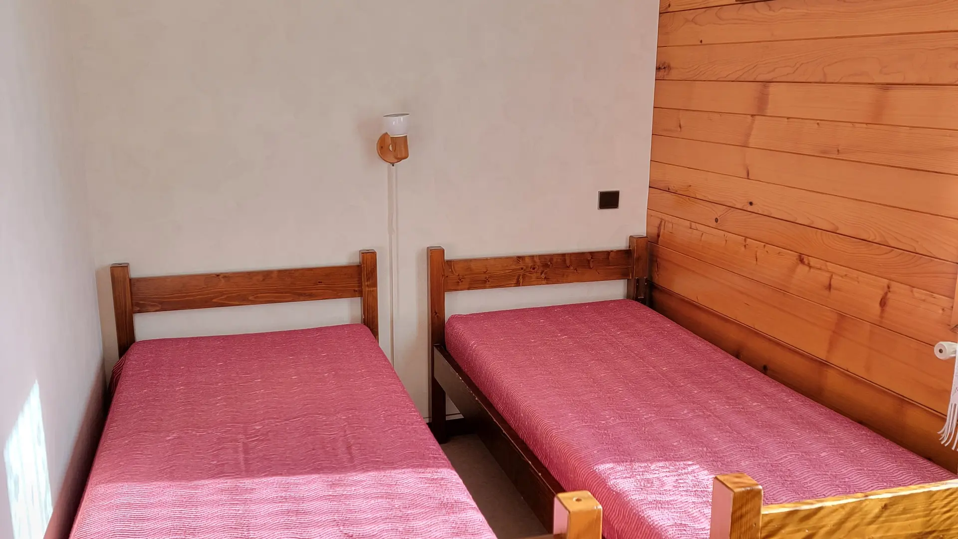 Chambre lits simples