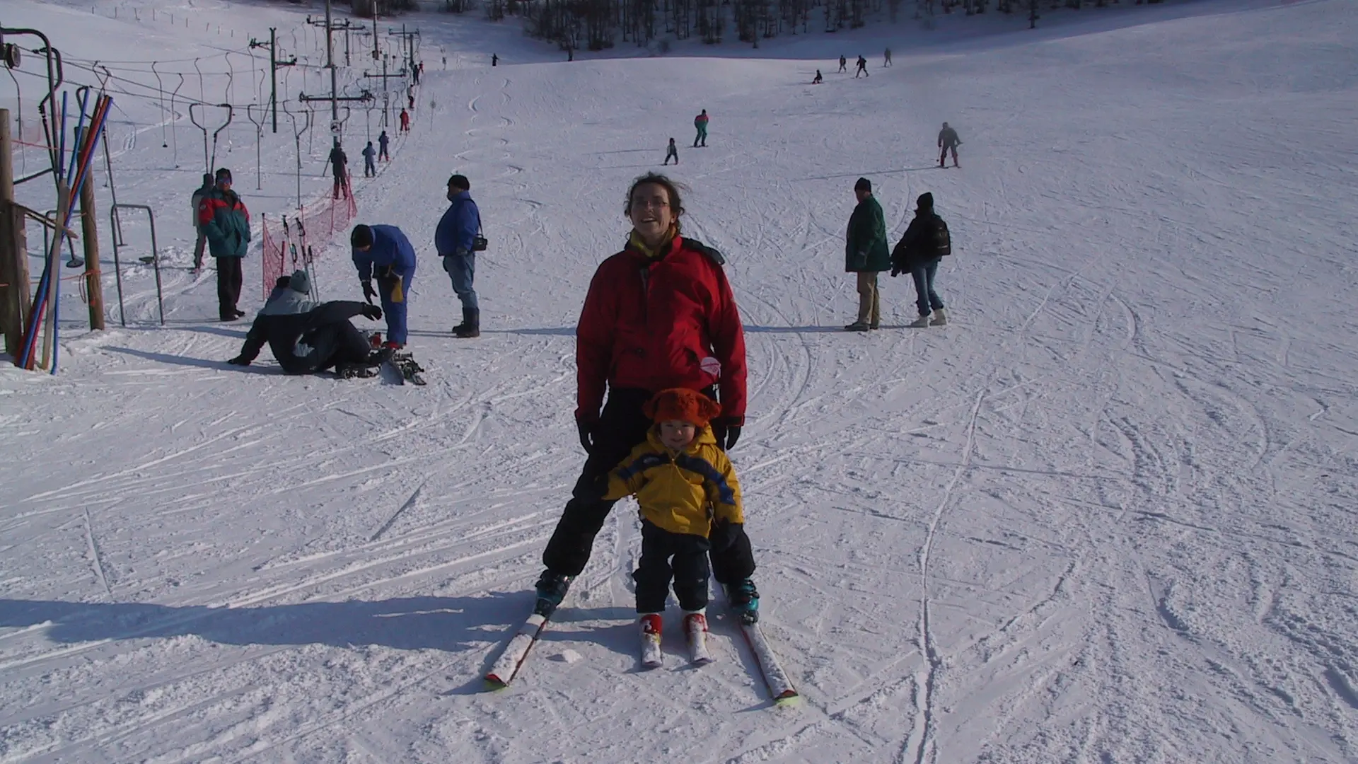 ski alpin au Plans d'Hotonnes