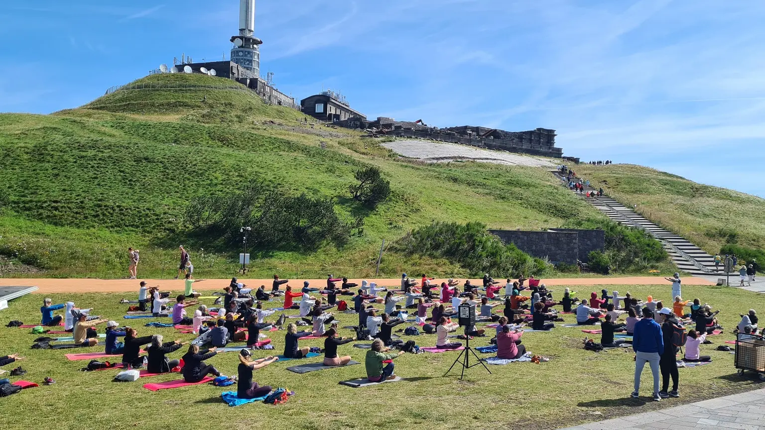 Panoramique des dômes animation