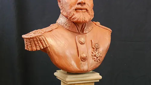 Atelier Terres de Tamaris - Buste Michel Pacha