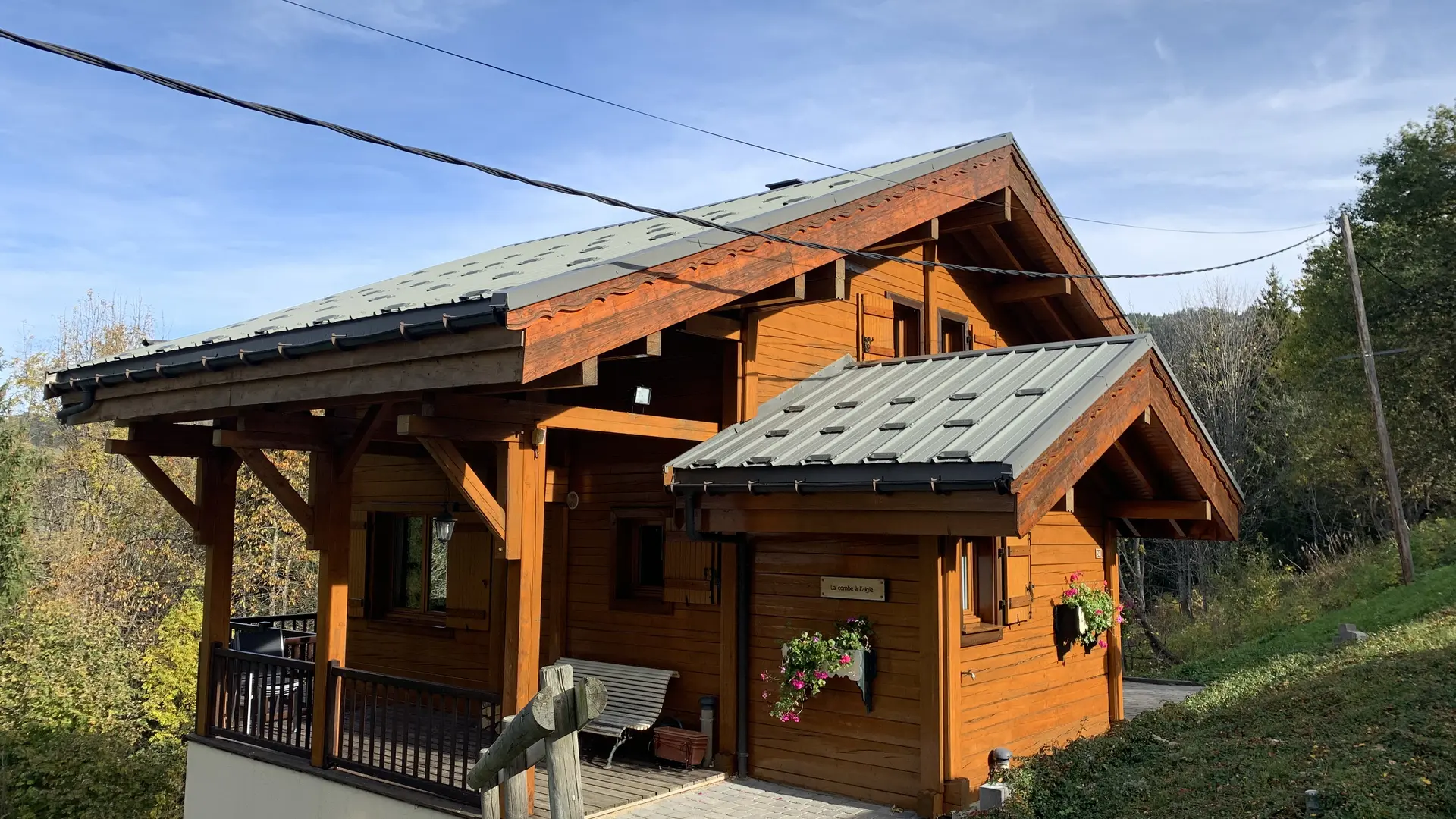 Chalet en été