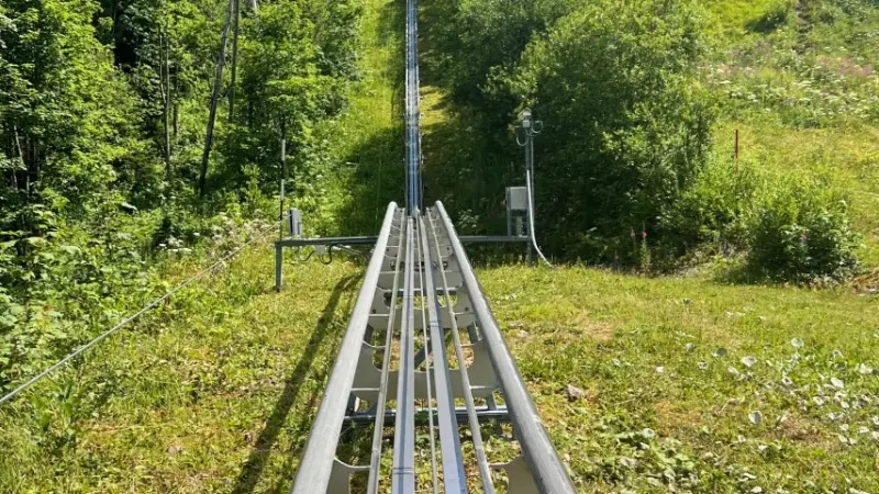 Luge d'été au Col de la Faucille