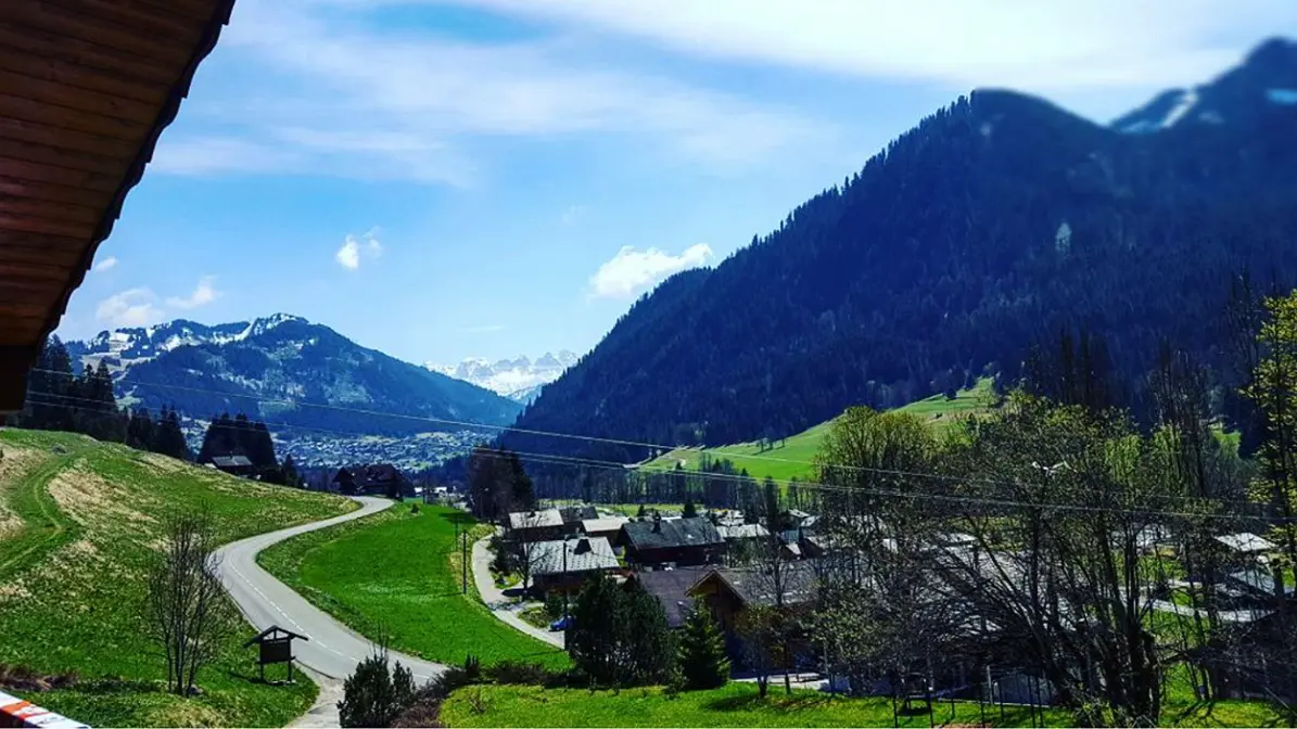 Vue extérieur été