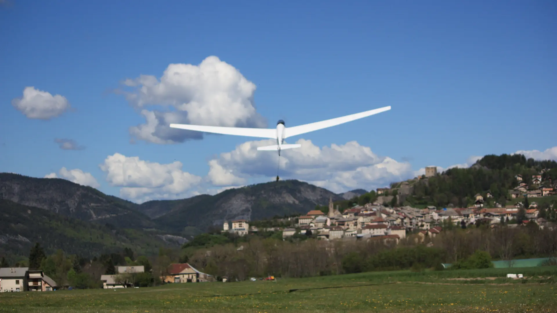 k13 au décollage treuil