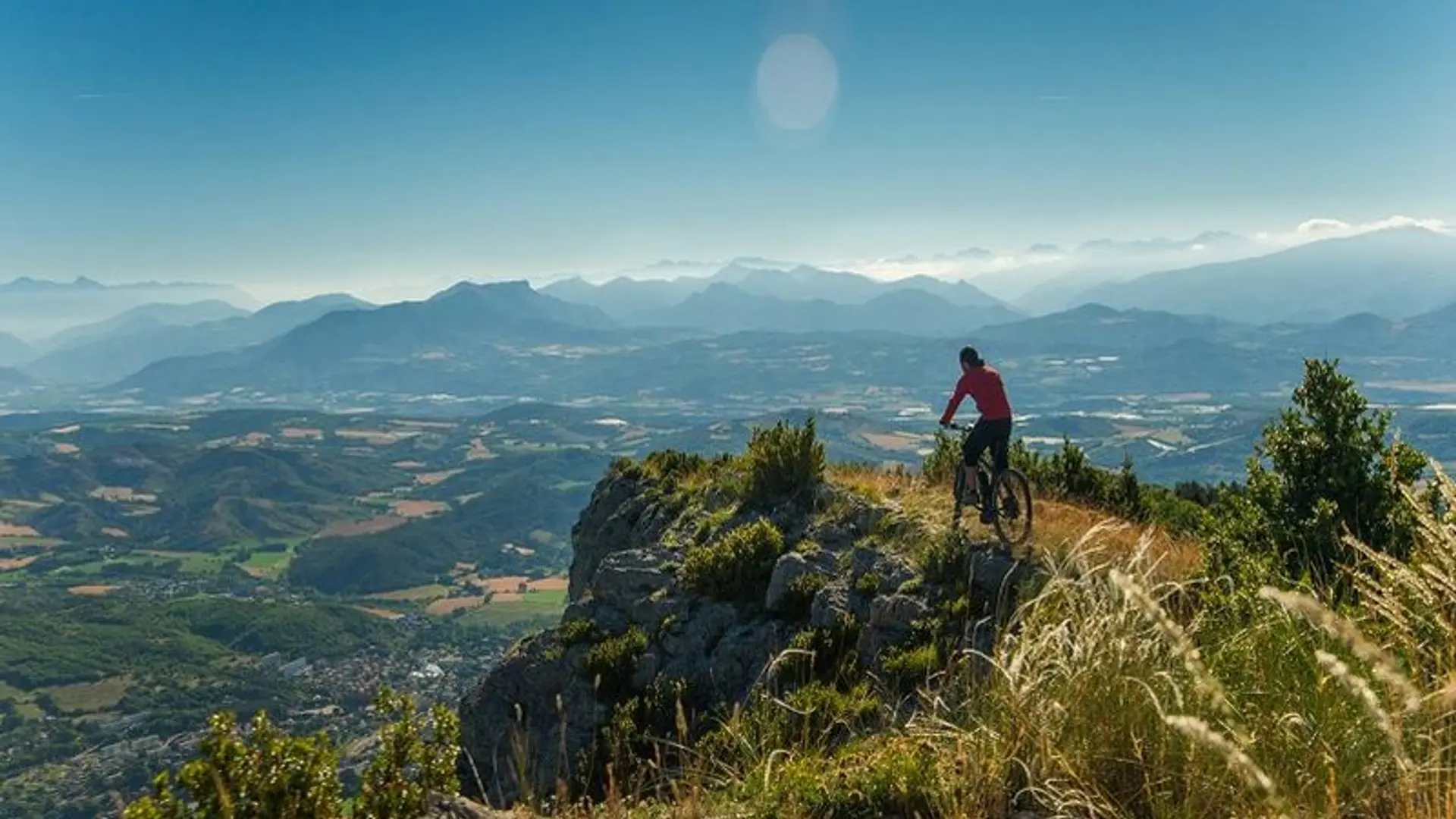Depuis les hauteurs de la Montagne de Chabre
