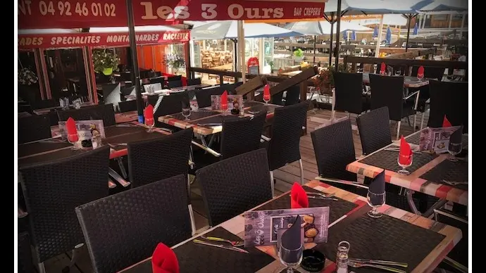 Terrasse ombragée