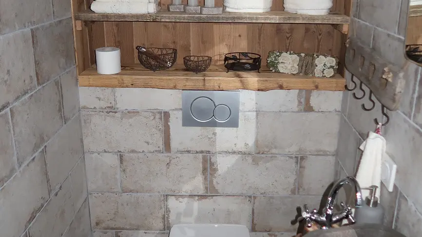 coin lavabo et toilettes