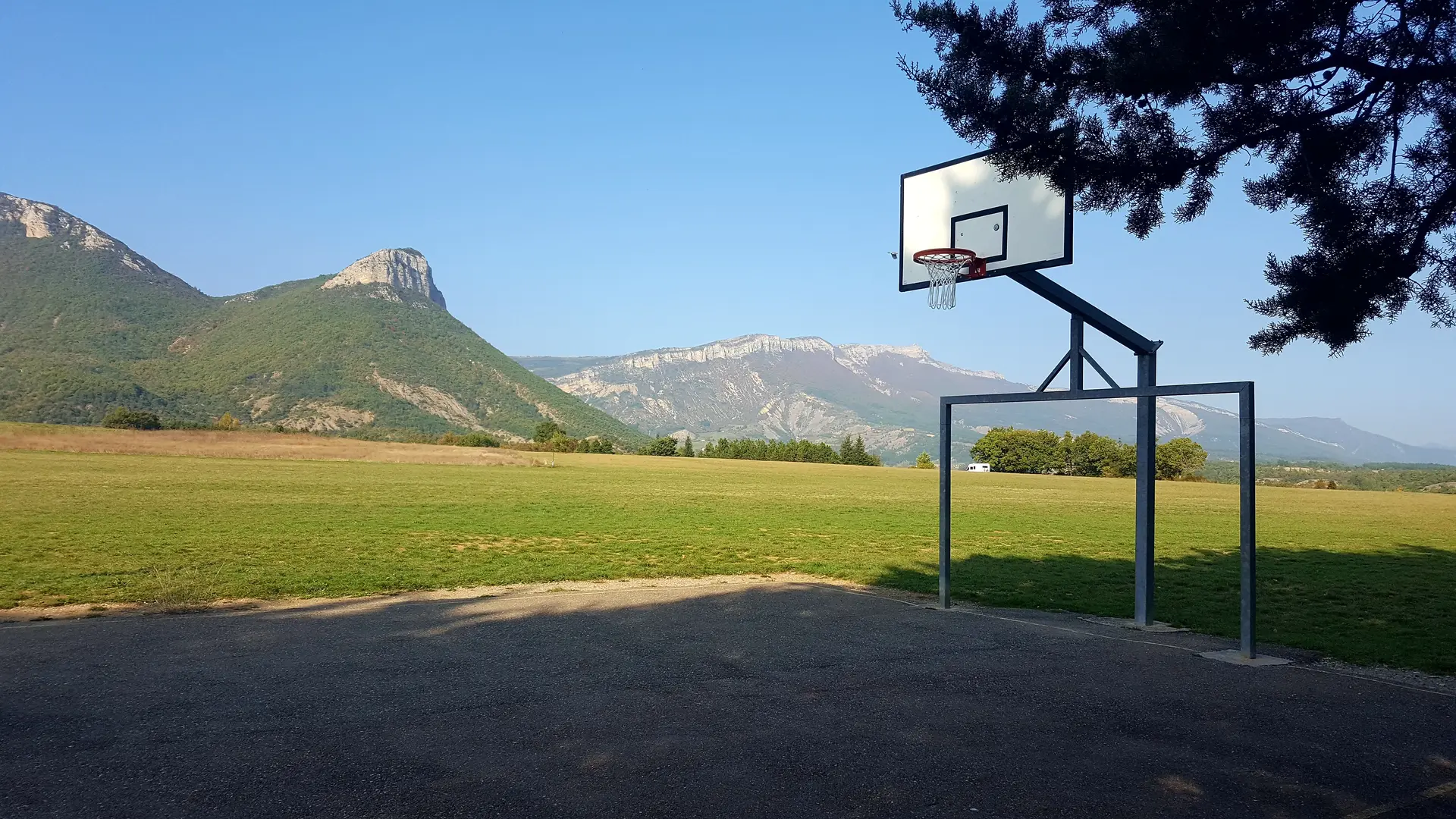 Terrain de basket