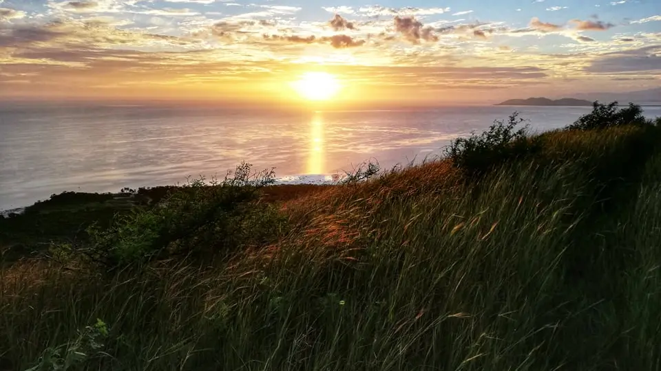 Coucher de soleil au Pic Ouano