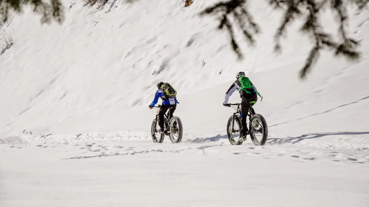 VTT sur neige avec Alpes Aventures