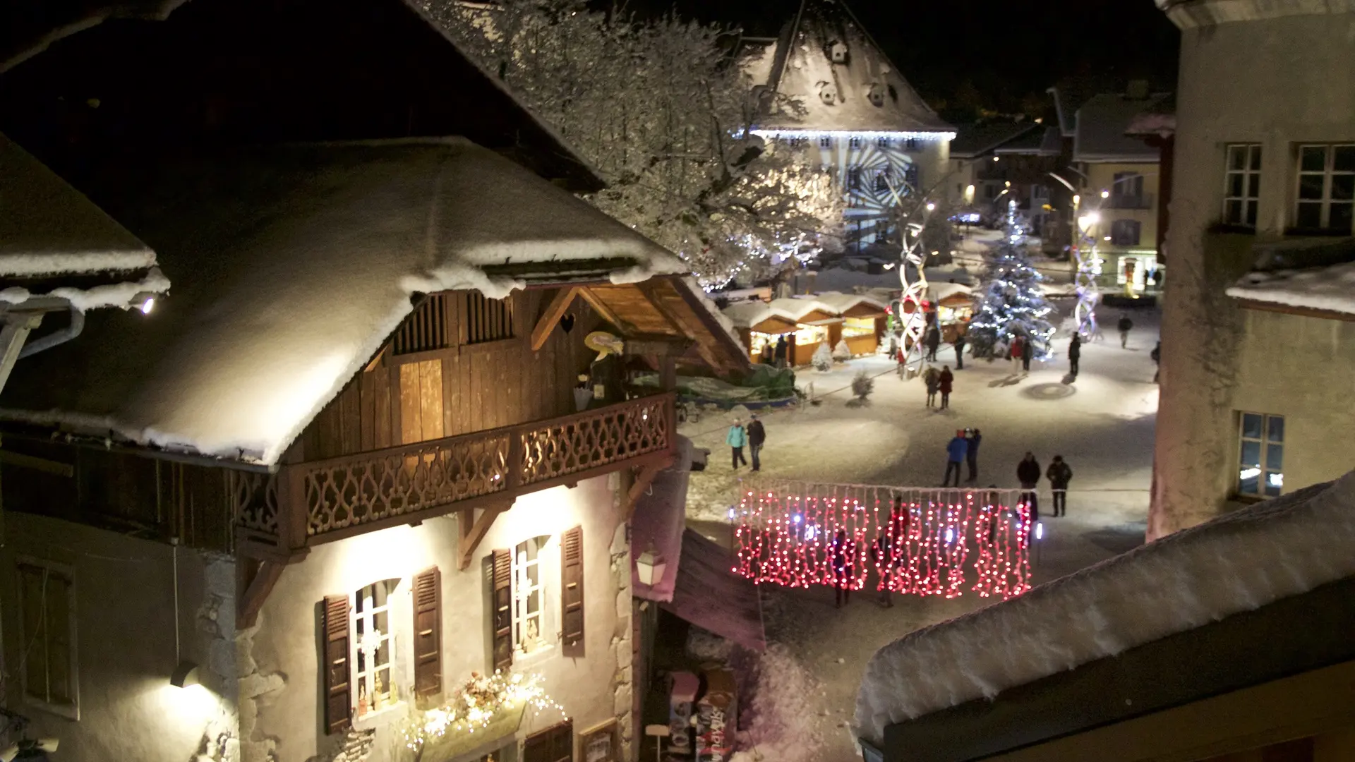 Vue depuis le haut de la maison Salina