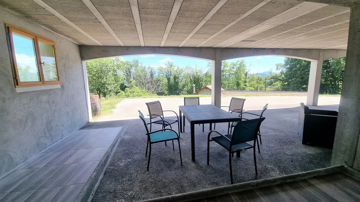 Gîte PMR de Chassin - Terrasse