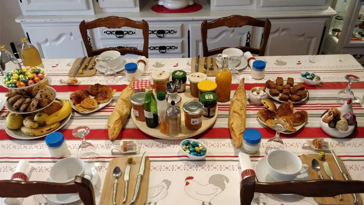 Table du petit déjeuner