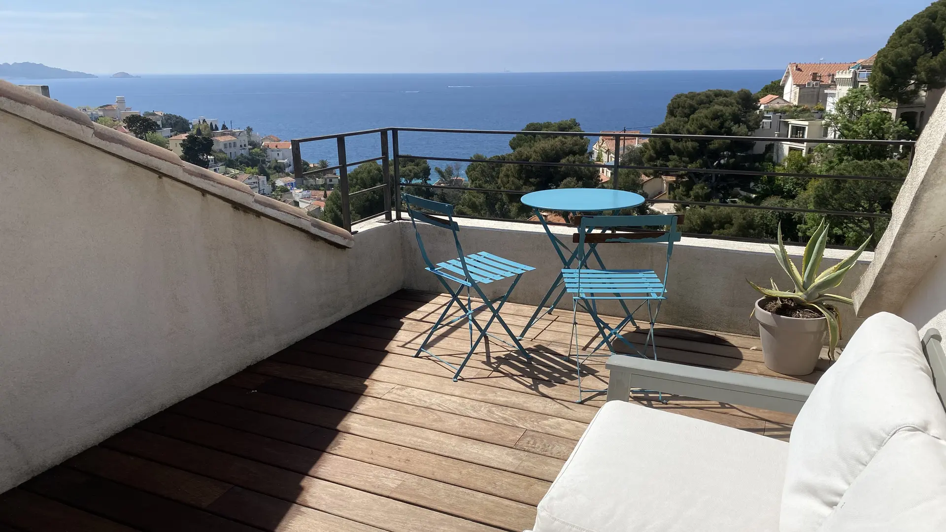 Terrasse vue panoramique