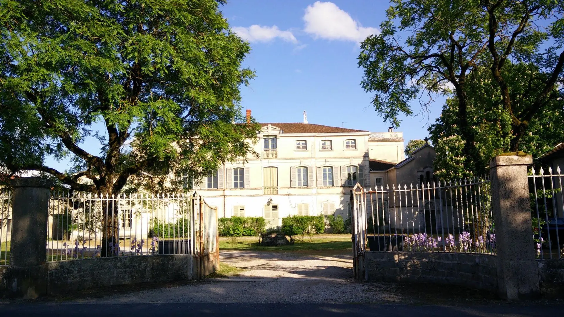 Château Saint Maurice de Rémens avec parc