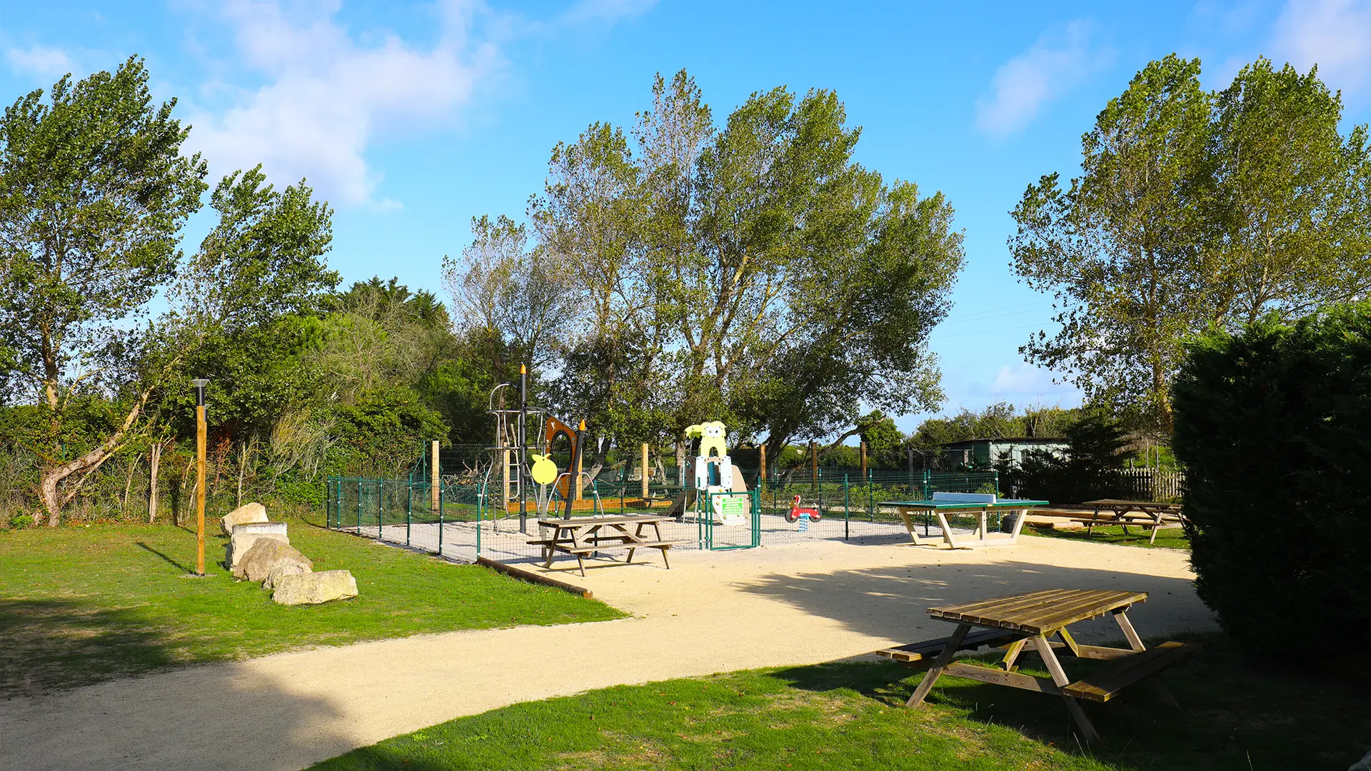 Spielplatz im Campiotel des Dunes