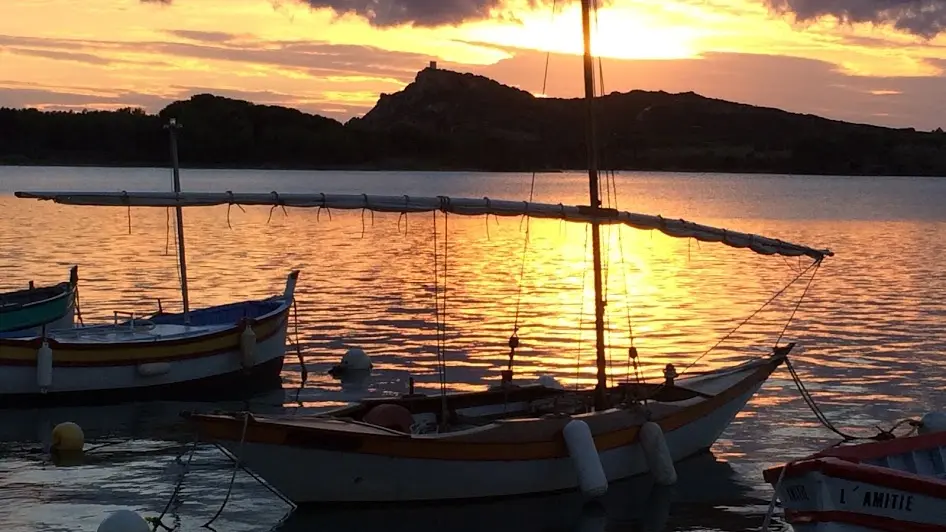 coucher de soleil Le Brusc